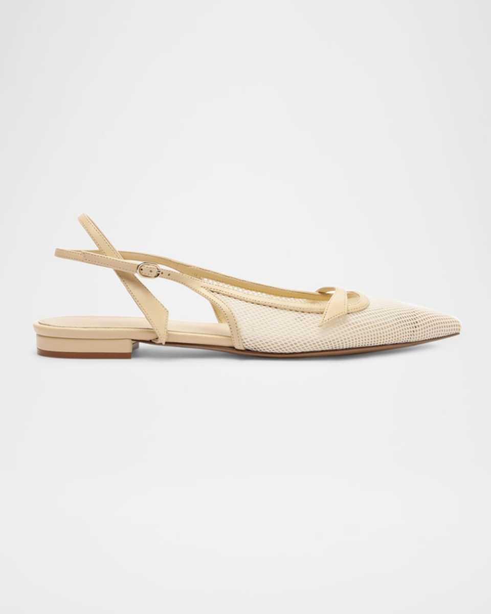 Tita Mesh Slingback Flats